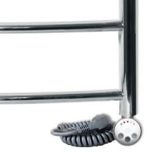 Электрический полотенцесушитель Ника Arc ЛД/ВП Эл. 60x30 с полкой Хром