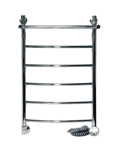 Электрический полотенцесушитель Ника Arc ЛД/ВП Эл. 80x40 с полкой Хром