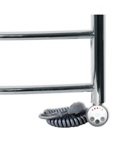 Электрический полотенцесушитель Ника Arc ЛД/ВП Эл. 80x40 с полкой Хром