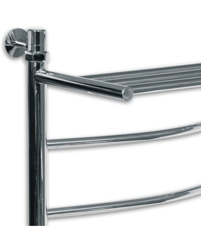 Электрический полотенцесушитель Ника Arc ЛД/ВП Эл. 100x50 с полкой Хром