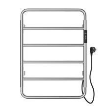 Полотенцесушитель электрический WONZON & WOGHAND, Брашированный никель (WW-AL201-BR)