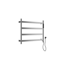 Полотенцесушитель электрический WONZON & WOGHAND, Брашированный никель (WW-A404-BR)