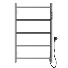 Полотенцесушитель электрический WONZON & WOGHAND, Темный графит (WW-AL405-GM)