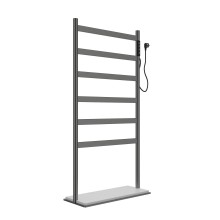 Полотенцесушитель электрический напольный WONZON & WOGHAND, Темный графит (WW-A406-GM)