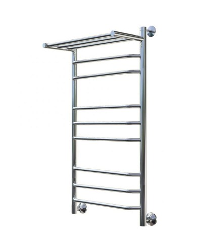 Водяной полотенцесушитель Тругор Браво 3 П НП 100x50 с полкой Хром