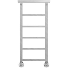 Водяной полотенцесушитель Terminus Контур П6 300x700 4660059582405 с полкой Хром