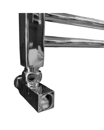 Водяной полотенцесушитель Ника Modern ЛМ 2 80x30 Хром 14 перекладин