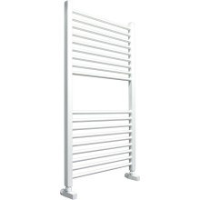 Водяной полотенцесушитель Ника Modern ЛМ 2 100x50 Белый матовый 18 перекладин