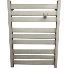 Водяной полотенцесушитель Ника Modern ЛМ 7 80x50 Matt Antique Silver 9 перекладин