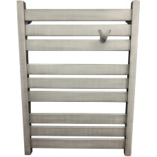 Водяной полотенцесушитель Ника Modern ЛМ 7 80x50 Matt Antique Silver 9 перекладин