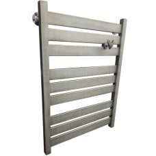 Водяной полотенцесушитель Ника Modern ЛМ 7 80x50 Matt Antique Silver 9 перекладин