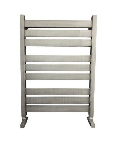 Водяной полотенцесушитель Ника Modern ЛМ 7 80x50 Matt Antique Silver 9 перекладин