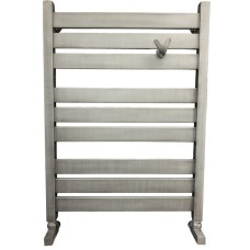 Водяной полотенцесушитель Ника Modern ЛМ 7 80x50 Matt Antique Silver 9 перекладин