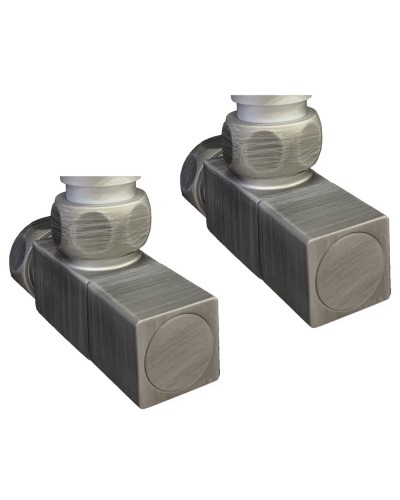 Водяной полотенцесушитель Ника Modern ЛМ 7 80x50 Matt Antique Silver 9 перекладин