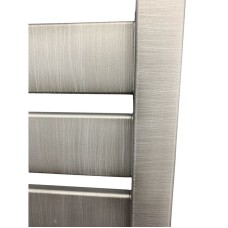 Водяной полотенцесушитель Ника Modern ЛМ 7 100x50 Matt Antique Silver Матовый хром