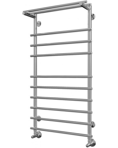 Водяной полотенцесушитель Terminus Ватра П10 500x996 4670030723970 с полкой Хром