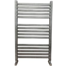 Водяной полотенцесушитель Ника Modern ЛМ 6 100x50 Matt antique silver 15 перекладин