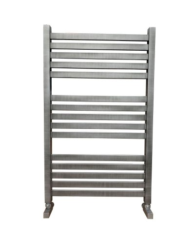 Водяной полотенцесушитель Ника Modern ЛМ 6 100x50 Matt antique silver 15 перекладин