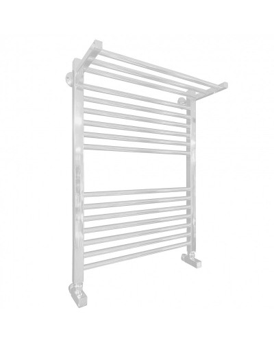 Водяной полотенцесушитель Ника Modern ЛМ 3 80x50 с полкой Белый 16 перекладин