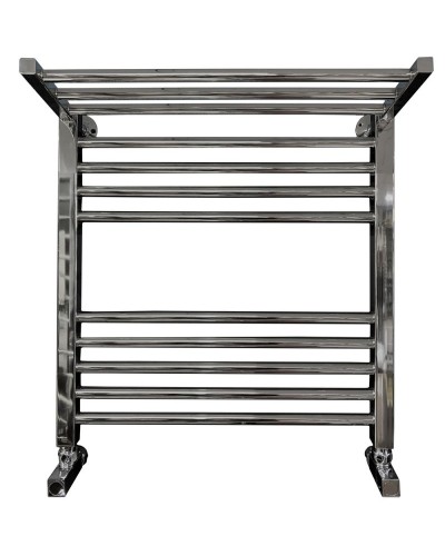 Водяной полотенцесушитель Ника Modern ЛМ 3 60x50 с полкой Хром 12 перекладин