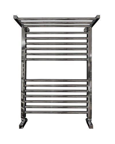 Водяной полотенцесушитель Ника Modern ЛМ 3 80x40 с полкой Хром 16 перекладин