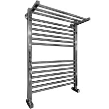 Водяной полотенцесушитель Ника Modern ЛМ 3 80x40 с полкой Хром 16 перекладин