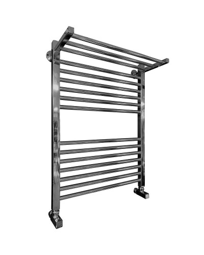 Водяной полотенцесушитель Ника Modern ЛМ 3 80x40 с полкой Хром 16 перекладин