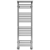 Водяной полотенцесушитель Terminus Аврора П20 300x1010 4660059582146 с полкой Хром