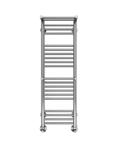 Водяной полотенцесушитель Terminus Аврора П20 300x1010 4660059582146 с полкой Хром