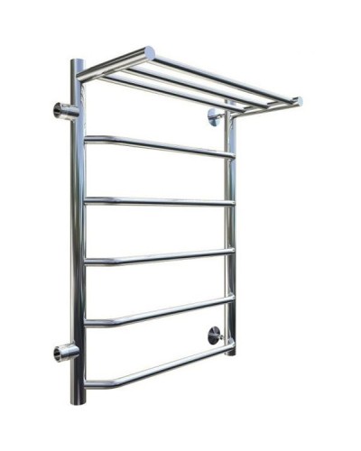 Водяной полотенцесушитель Тругор Браво 1 П ПМ L 80x50 с полкой Хром
