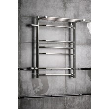 Водяной полотенцесушитель Тругор Браво 3 П ПМ L 80x40 с полкой Хром