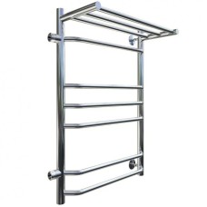 Водяной полотенцесушитель Тругор Браво 3 П ПМ L 80x40 с полкой Хром