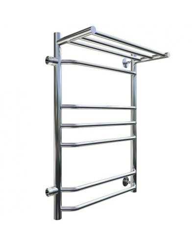 Водяной полотенцесушитель Тругор Браво 3 П ПМ L 80x40 с полкой Хром