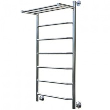 Водяной полотенцесушитель Тругор Браво 1 П НП 100x40 с полкой Хром