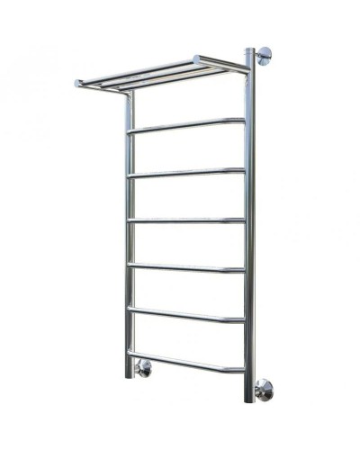 Водяной полотенцесушитель Тругор Браво 1 П НП 100x50 с полкой Хром