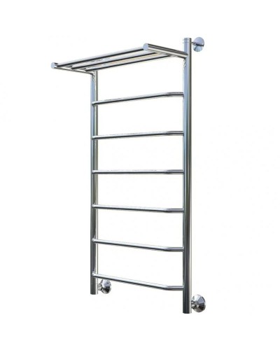 Водяной полотенцесушитель Тругор Браво 1 П НП 100x60 с полкой Хром