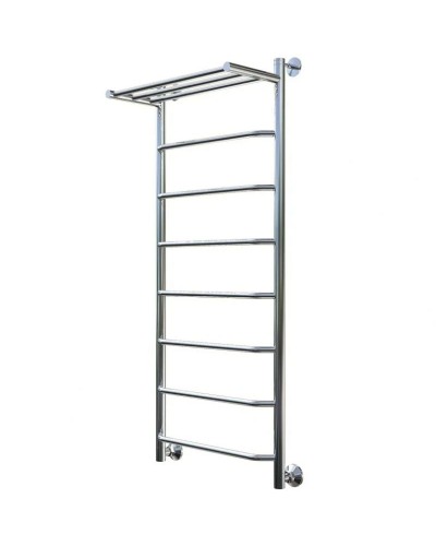 Водяной полотенцесушитель Тругор Браво 1 П НП 120x40 с полкой Хром