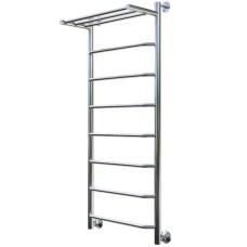 Водяной полотенцесушитель Тругор Браво 1 П НП 120x60 с полкой Хром