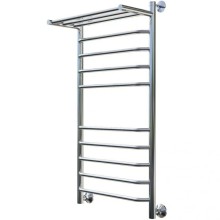 Водяной полотенцесушитель Тругор Браво 2 П НП 100x50 с полкой Хром