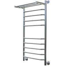 Водяной полотенцесушитель Тругор Браво 2 П НП 100x50 с полкой Хром