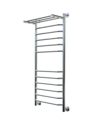 Водяной полотенцесушитель Тругор Браво 2 П НП 120x60 с полкой Хром