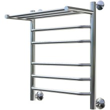 Водяной полотенцесушитель Тругор Браво 2 П НП 60x40 с полкой Хром