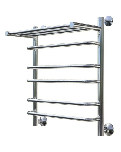 Водяной полотенцесушитель Тругор Идеал 3 П НП 60x50 с полкой Хром