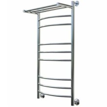 Водяной полотенцесушитель Тругор Приоритет 3 П НП 100x60 с полкой Хром