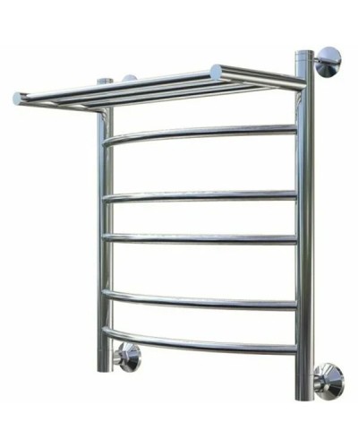 Водяной полотенцесушитель Тругор Приоритет 3 П НП 60x40 с полкой Хром