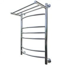 Водяной полотенцесушитель Тругор Приоритет 3 П НП 80x60 с полкой Хром