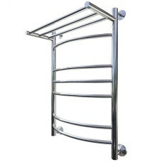 Водяной полотенцесушитель Тругор Приоритет 3 П НП 80x60 с полкой Хром