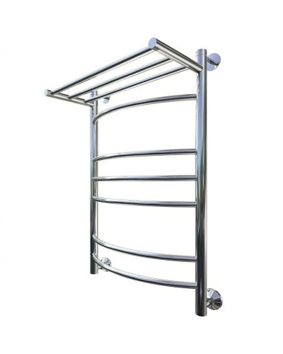 Водяной полотенцесушитель Тругор Приоритет 3 П НП 80x60 с полкой Хром