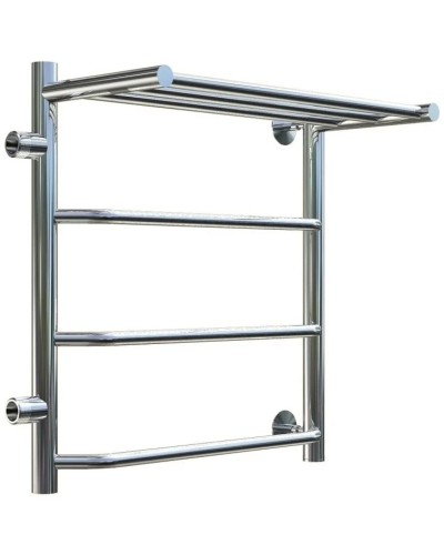 Водяной полотенцесушитель Тругор Браво 1 П ПМ L 60x40 с полкой Хром