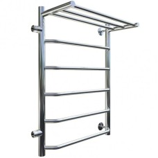 Водяной полотенцесушитель Тругор Браво 1 П ПМ L 80x40 с полкой Хром